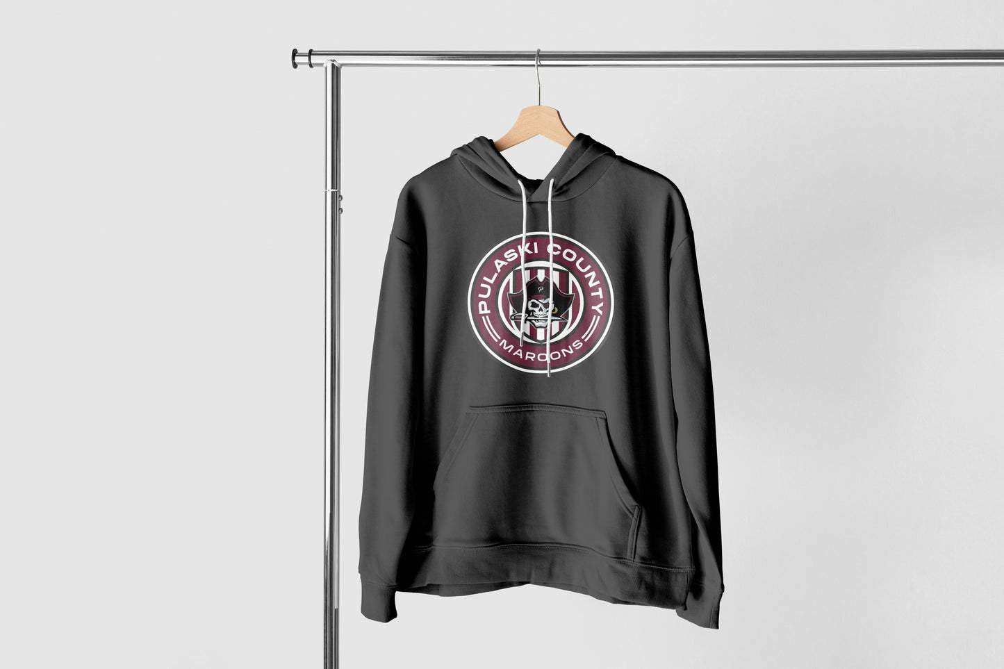 Maroons Soccer Logo Crest - Hoodie