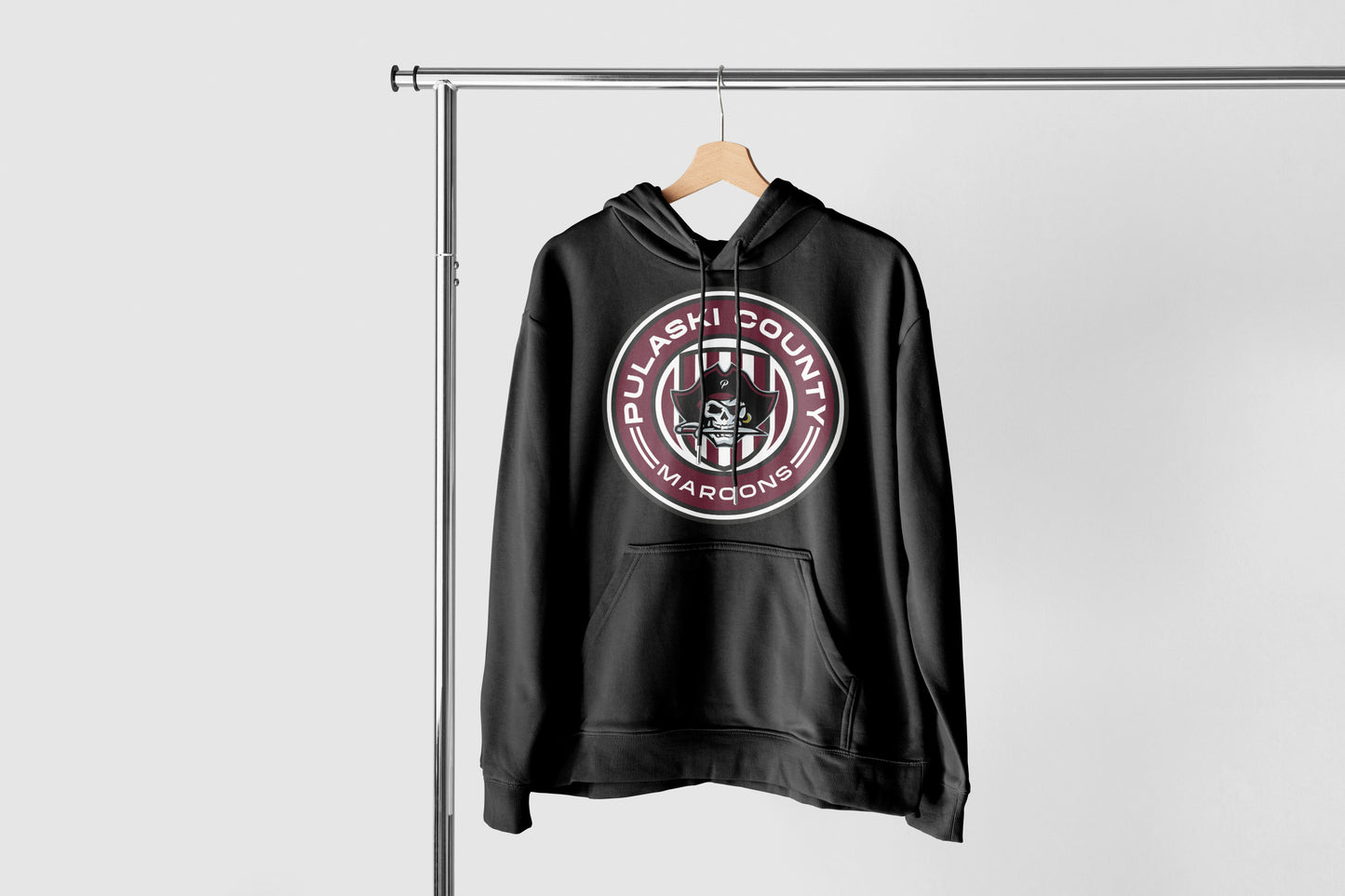 Maroons Soccer Logo Crest - Hoodie