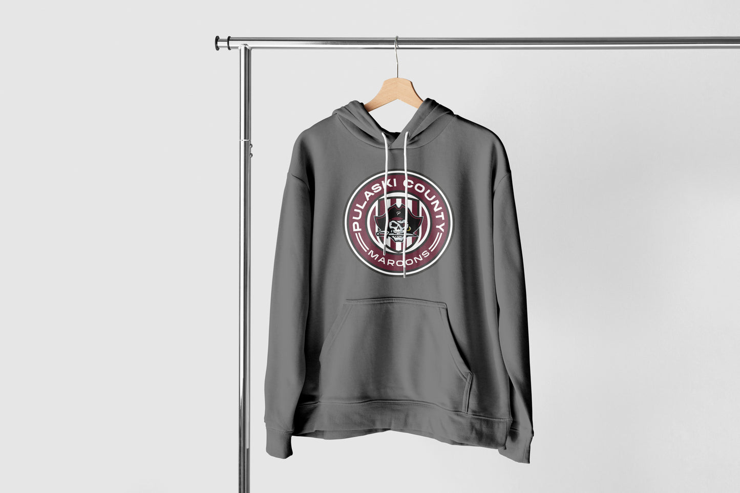 Maroons Soccer Logo Crest - Hoodie