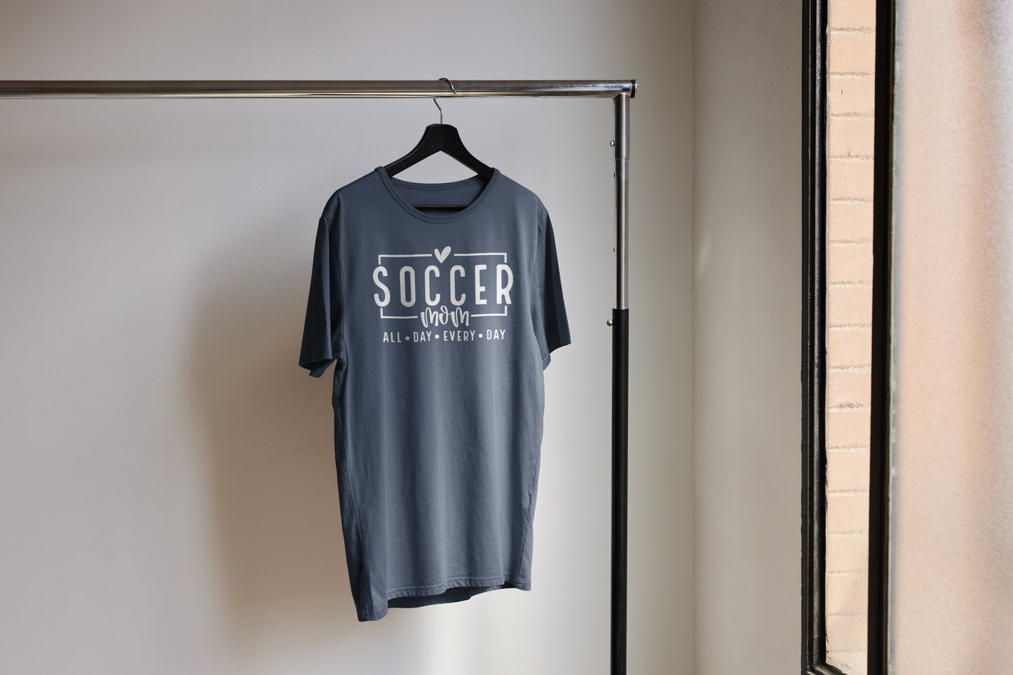 Soccer Mom A.D.E.D  - Comfort Colors Tshirt