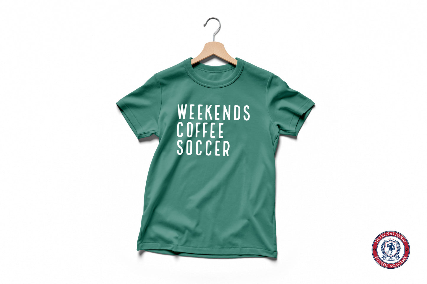 Weekend Coffee Soccer  - Comfort Colors T-shirt